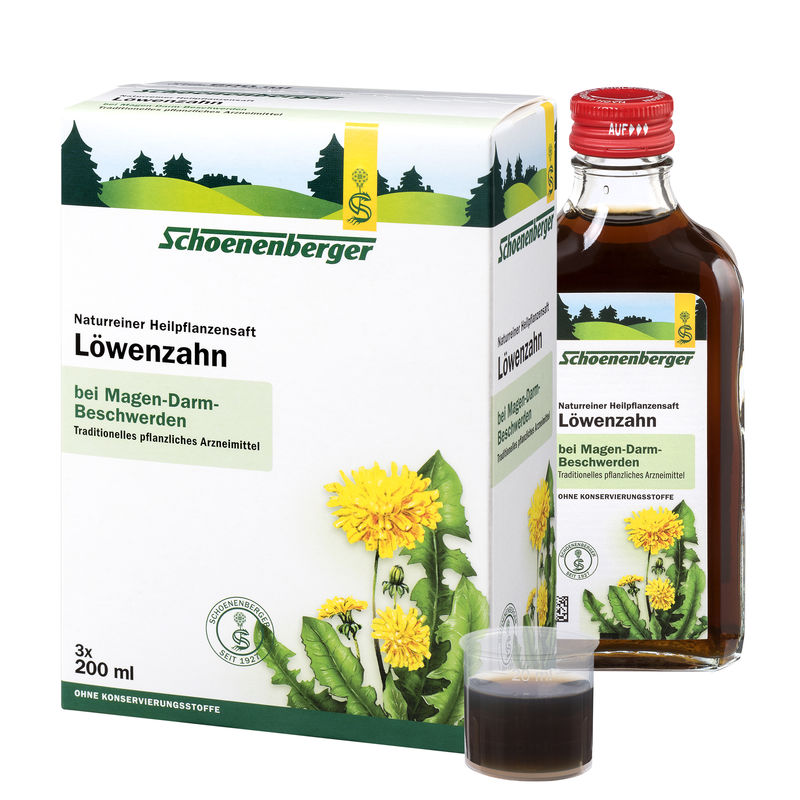 LWENZAHN SAFT Schoenenberger Heilpflanz.Sfte