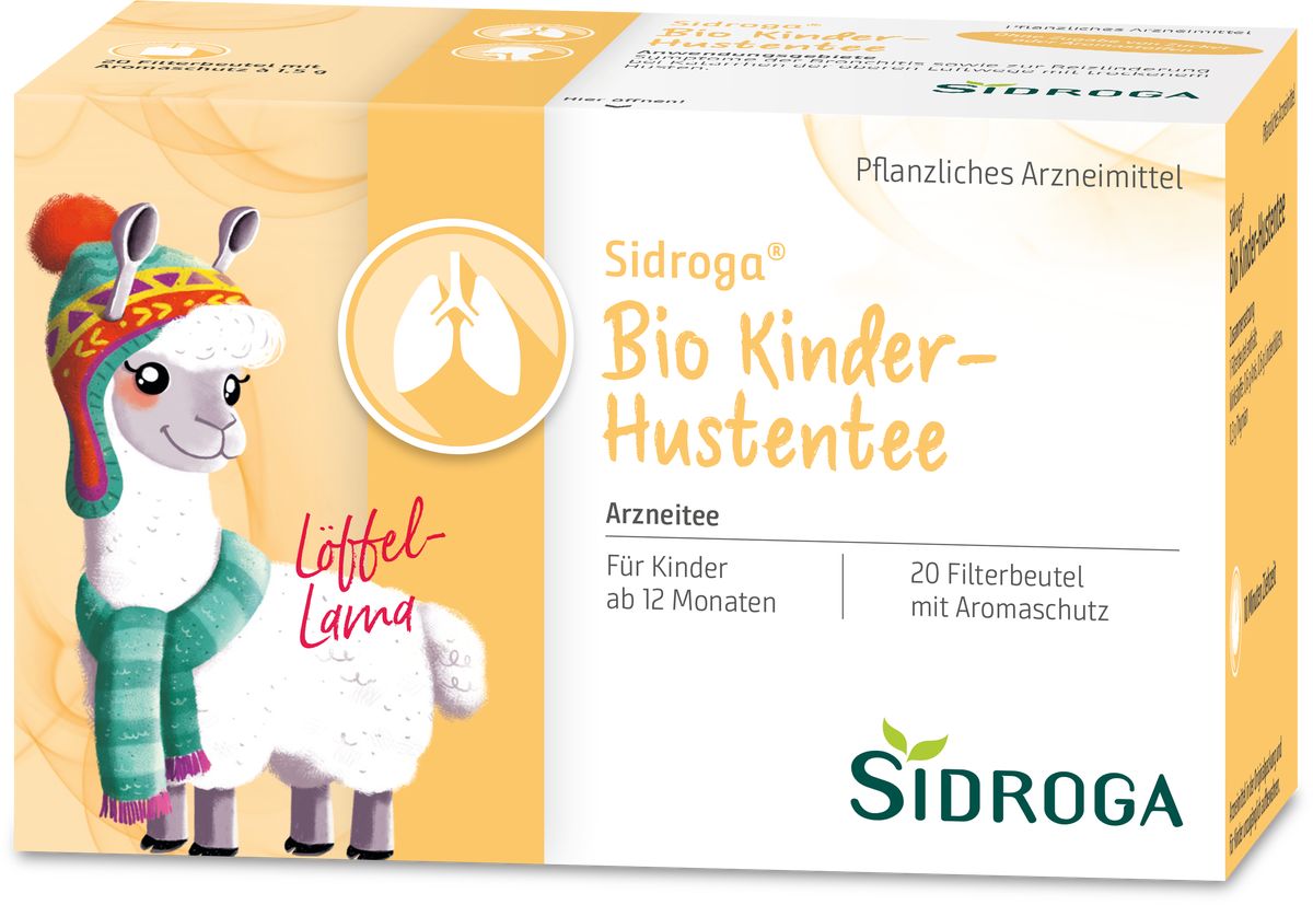 SIDROGA Bio Kinder-Hustentee Filterbeutel