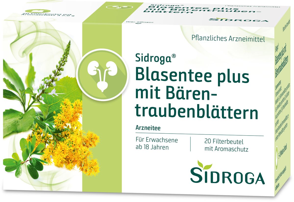 SIDROGA Blasentee plus mit Brentraubenblttern