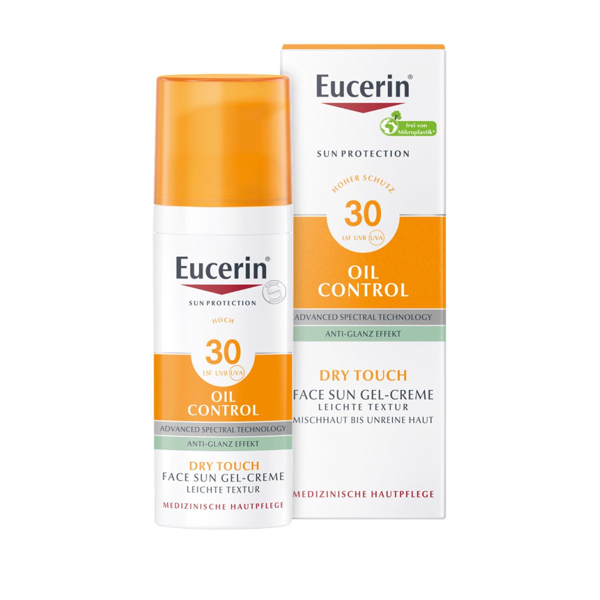 EUCERIN Sun Gel-Creme Oil Contr.Anti-Gl.Eff.LSF 30