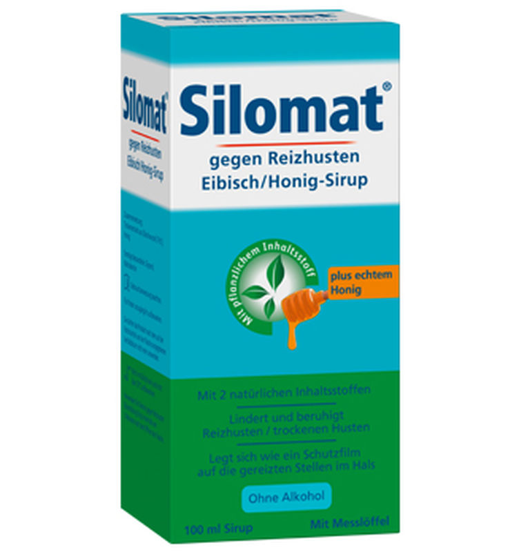 SILOMAT gegen Reizhusten Eibisch/Honig-Sirup