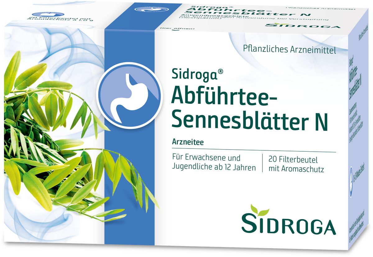 SIDROGA Abfhrtee-Sennesbltter N Filterbeutel