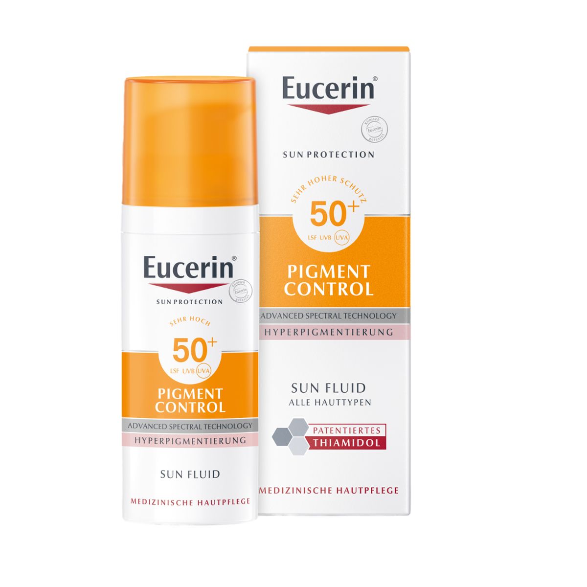 EUCERIN Sun Fluid Pigment Control LSF 50+