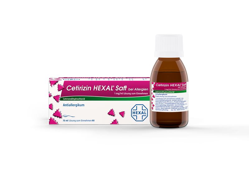 CETIRIZIN HEXAL Saft bei Allergien