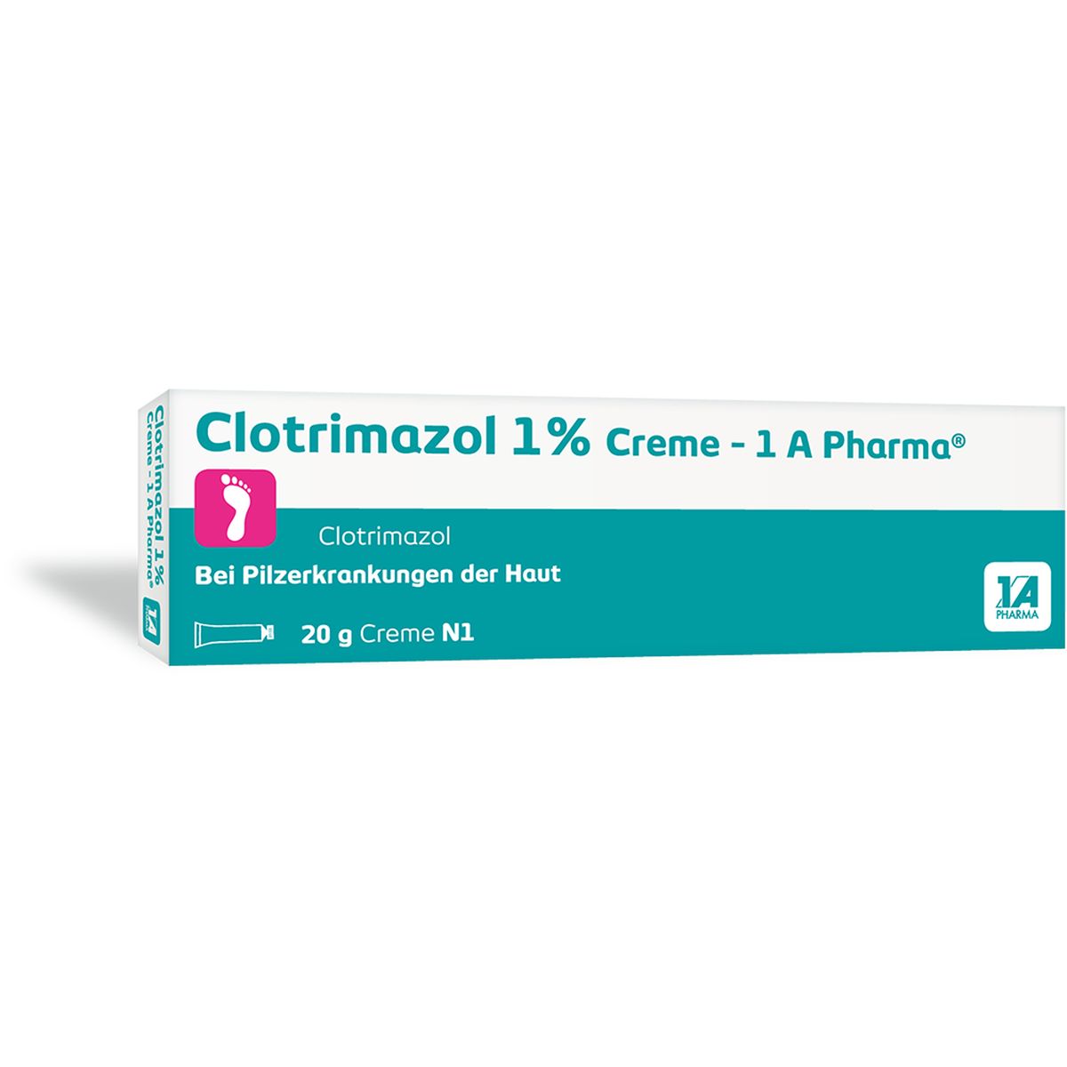 CLOTRIMAZOL 1% Creme-1A Pharma