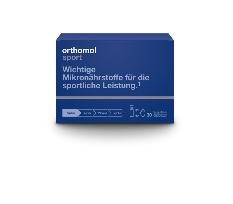 ORTHOMOL Sport Trinkflschchen/Tabl./Kaps.Kombip.