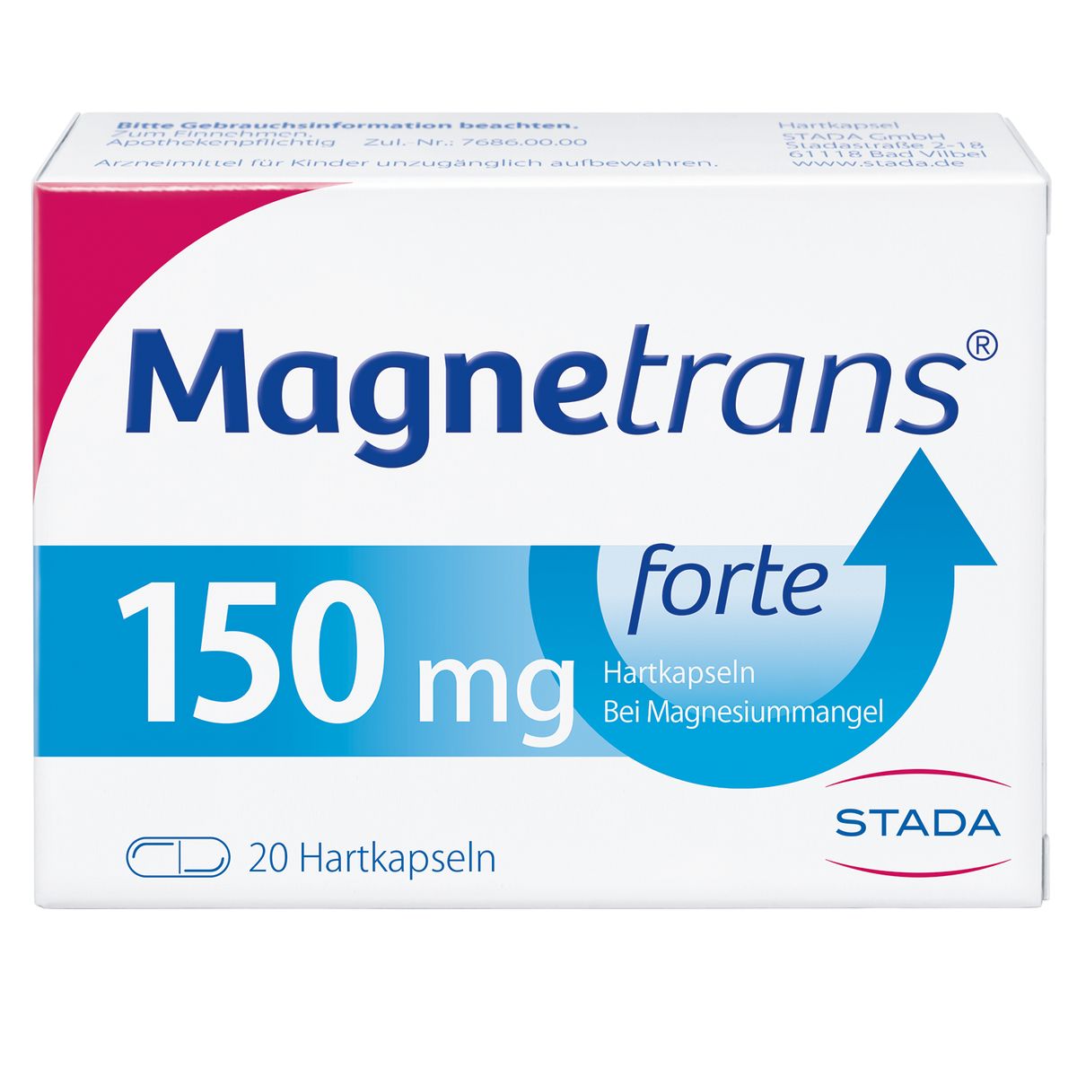 MAGNETRANS forte 150 mg Hartkapseln