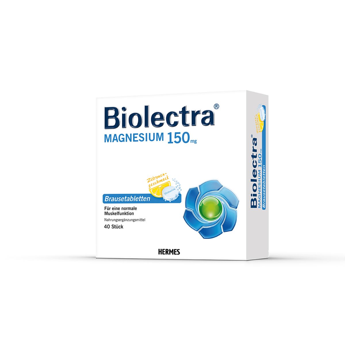 BIOLECTRA Magnesium 150 mg Zitrone Brausetabletten