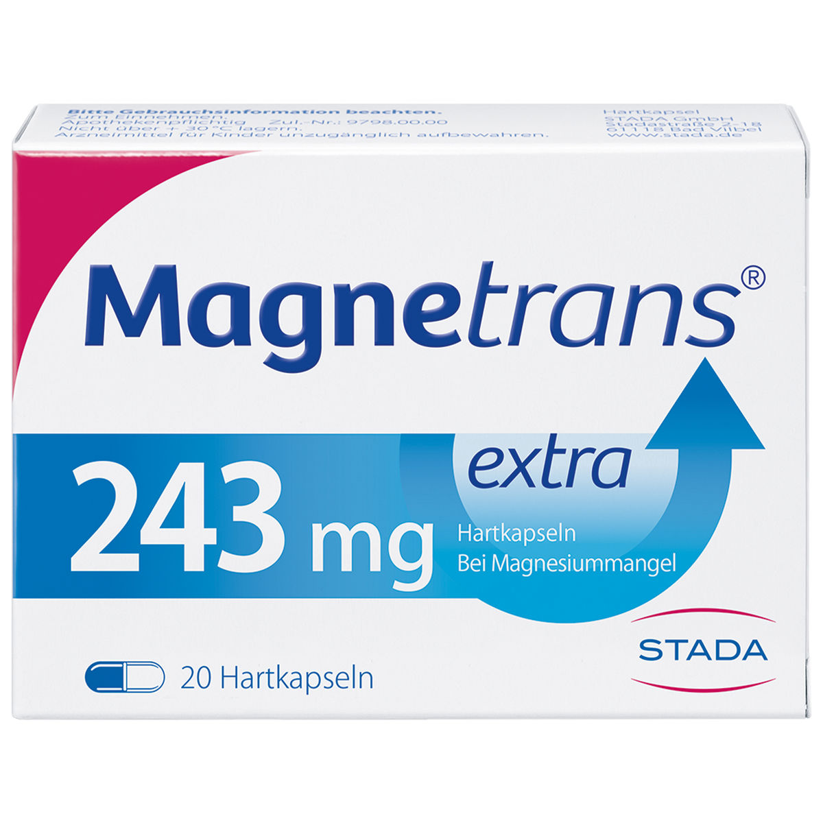 MAGNETRANS extra 243 mg Hartkapseln