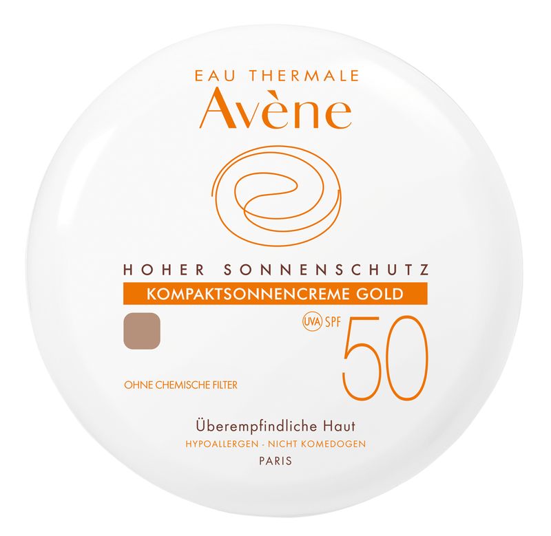 AVENE Kompaktsonnencreme SPF 50 gold 2010