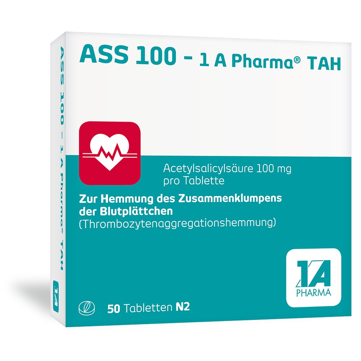 ASS 100-1A Pharma TAH Tabletten