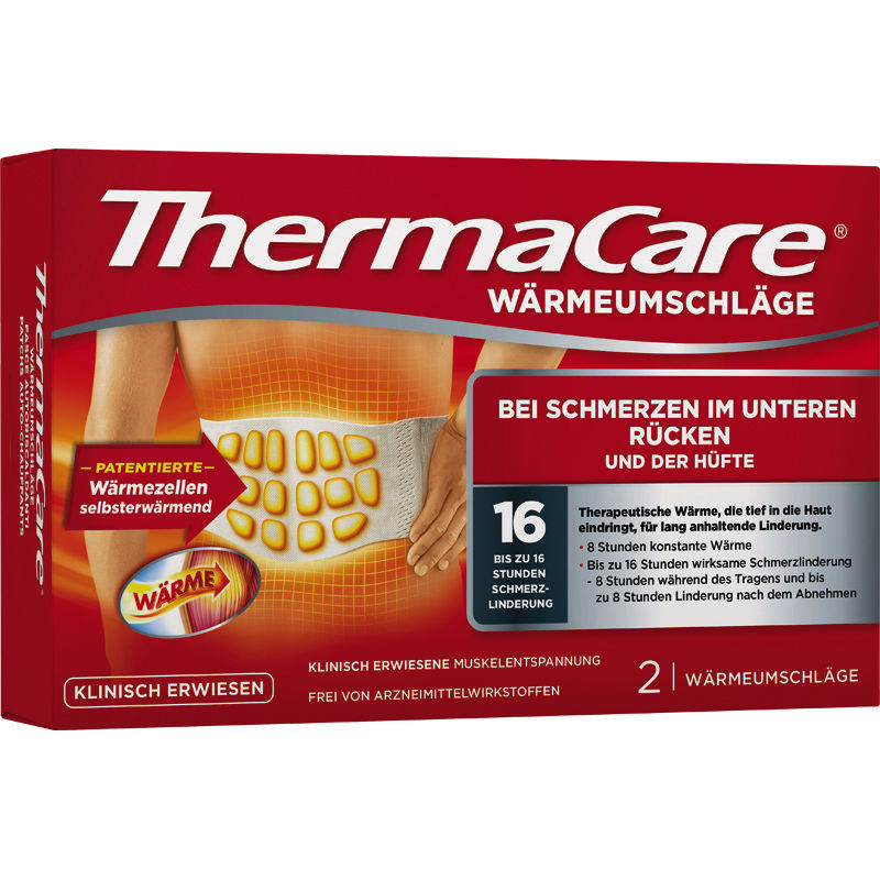 THERMACARE Rckenumschlge S-XL z.Schmerzlind.