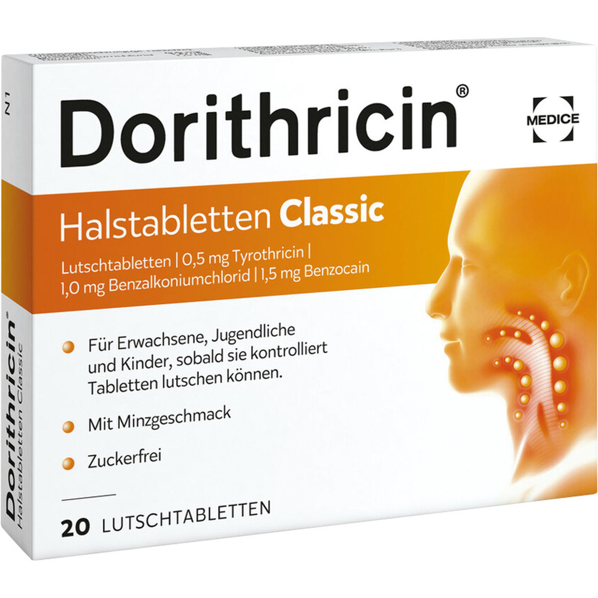 DORITHRICIN Halstabletten Classic