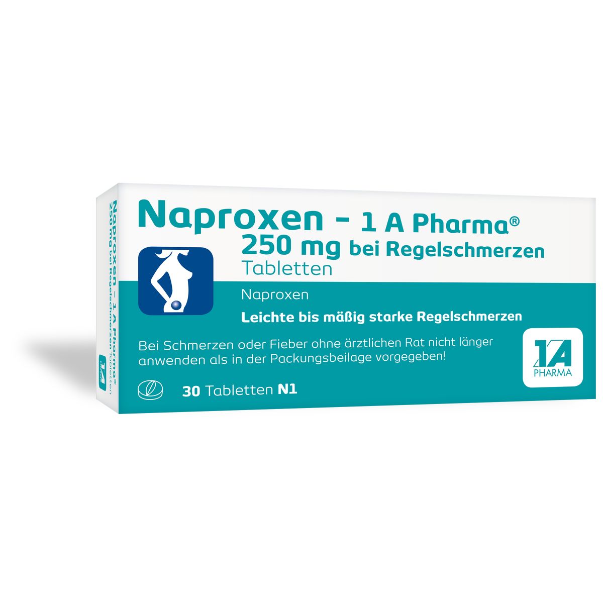 NAPROXEN-1A Pharma 250 mg b.Regelschmerzen Tabl.