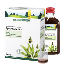 SPITZWEGERICHSAFT Schoenenberger