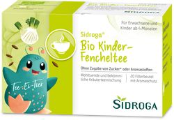 SIDROGA Bio Kinder-Fencheltee Filterbeutel