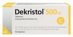 DEKRISTOL 500 I.E. Tabletten