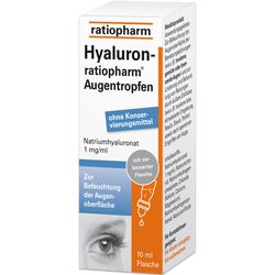 HYALURON-RATIOPHARM Augentropfen