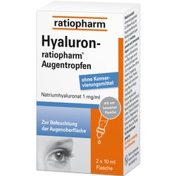 HYALURON-RATIOPHARM Augentropfen