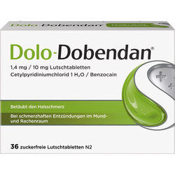 DOLO-DOBENDAN 1,4 mg/10 mg Lutschtabletten