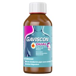 GAVISCON Dual 500mg/213mg/325mg Suspension z.Einn.