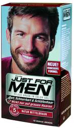 JUST for men Brush in Color Gel mittelbraun