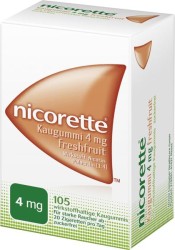 NICORETTE Kaugummi 4 mg freshfruit