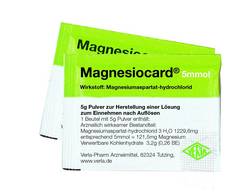 MAGNESIOCARD 5 mmol Plv.z.Her.e.Lsg.z.Einnehmen