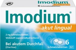 IMODIUM akut lingual Schmelztabletten