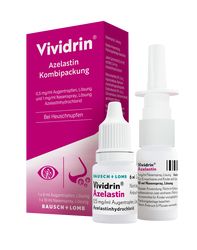 VIVIDRIN Azelastin Kombip. 0,5mg/ml ATR+1mg/ml NAS