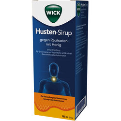 WICK Husten-Sirup gegen Reizhusten mit Honig