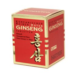 KOREANISCHER Reiner Roter Ginseng 300 mg Tabletten