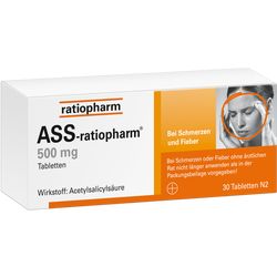 ASS-ratiopharm 500 mg Tabletten