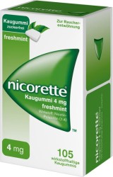 NICORETTE Kaugummi 4 mg freshmint