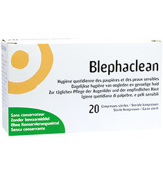 BLEPHACLEAN Kompressen sterile