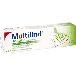 MULTILIND Heilsalbe m.Nystatin u.Zinkoxid