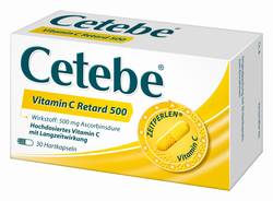 CETEBE Vitamin C Retardkapseln 500 mg