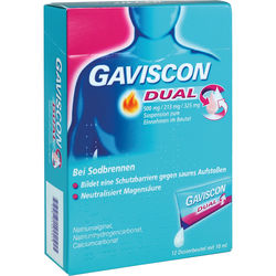 GAVISCON Dual 500mg/213mg/325mg Suspens.im Beutel