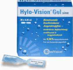 HYLO-VISION Gel sine Einzeldosispipetten