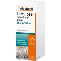 LACTULOSE-ratiopharm Sirup