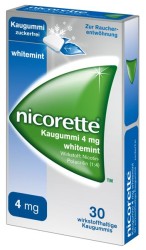 NICORETTE Kaugummi 4 mg whitemint