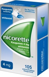 NICORETTE Kaugummi 4 mg whitemint