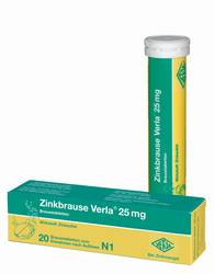 ZINKBRAUSE Verla 25 mg Brausetabletten