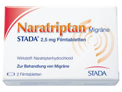 NARATRIPTAN Migrne STADA 2,5 mg Filmtabletten