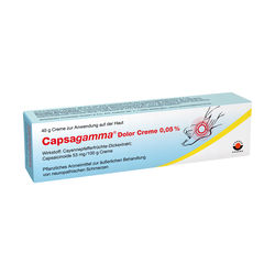 CAPSAGAMMA Dolor Creme 0,05%