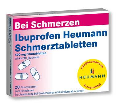 IBUPROFEN Heumann Schmerztabletten 400 mg