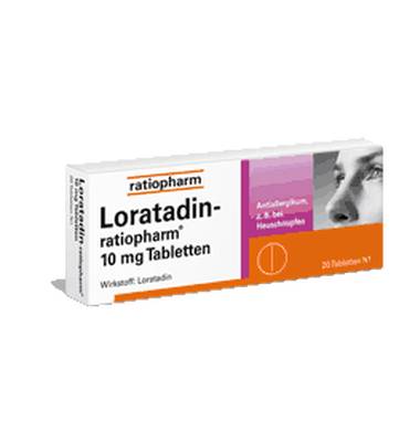 LORATADIN-ratiopharm 10 mg Tabletten