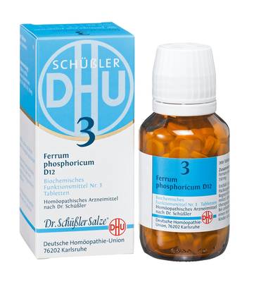 BIOCHEMIE DHU 3 Ferrum phosphoricum D 12 Tabletten