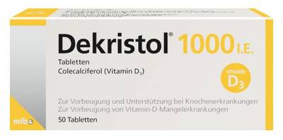 DEKRISTOL 1.000 I.E. Tabletten