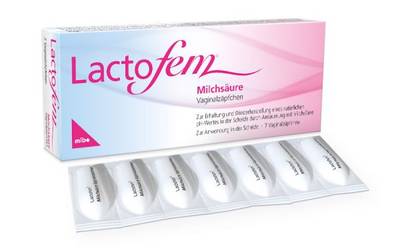 LACTOFEM Milchsure Vaginalzpfchen